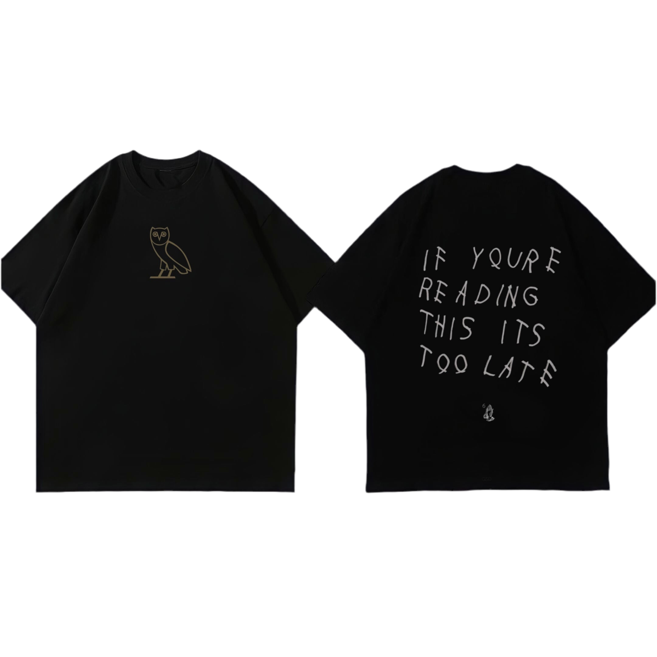 Drake v2 BLACK T-SHIRT