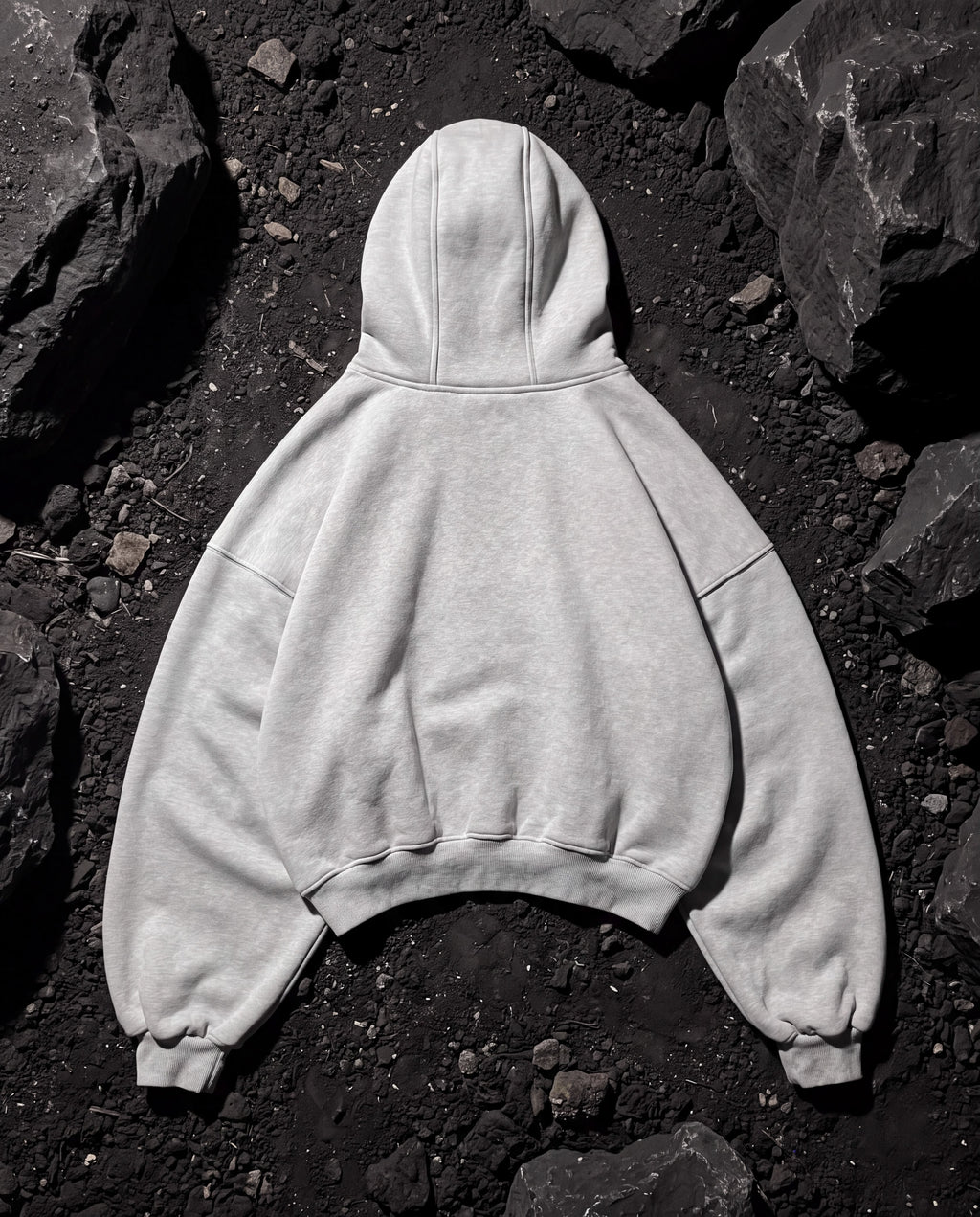 Blank zip-up