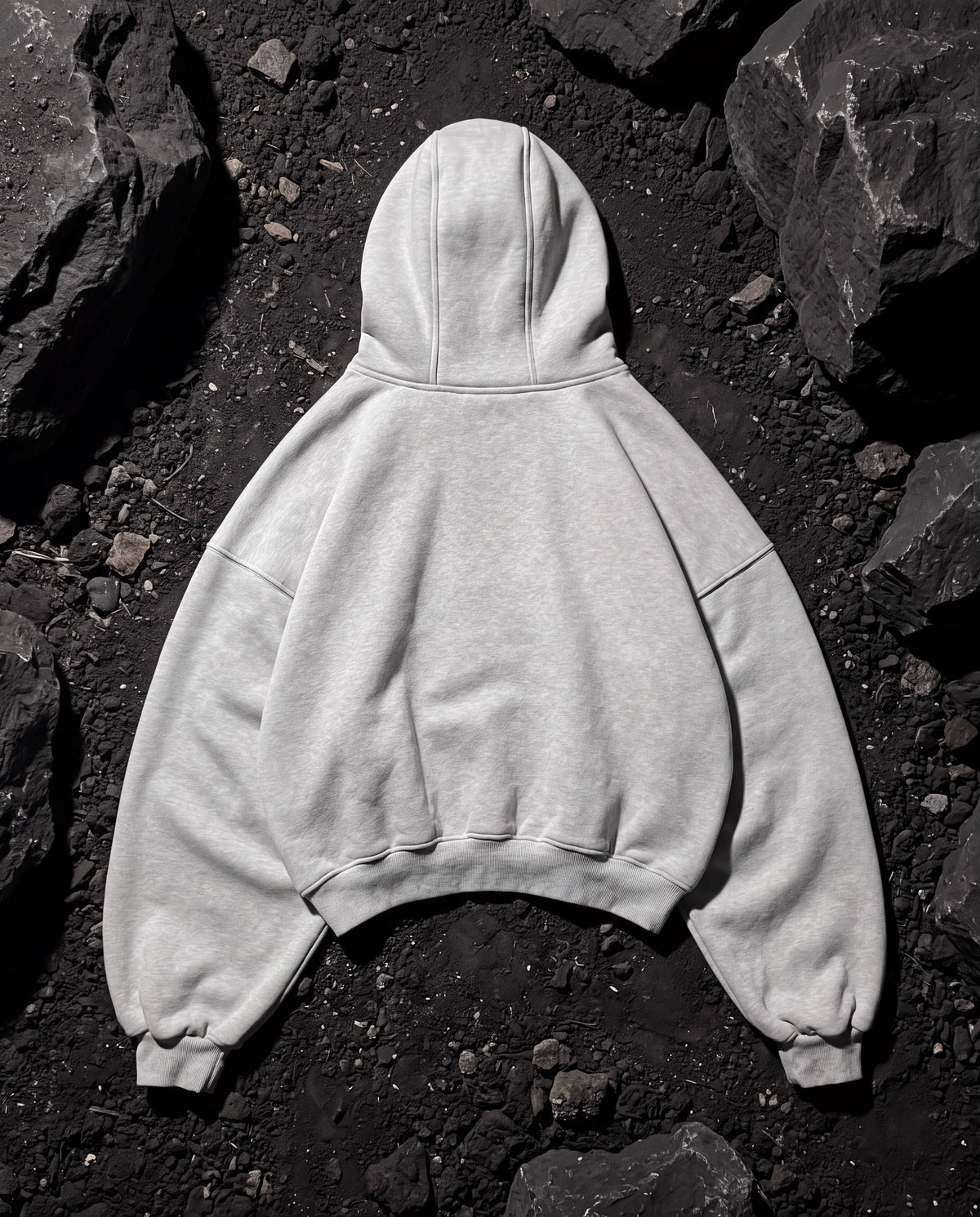 Blank zip-up