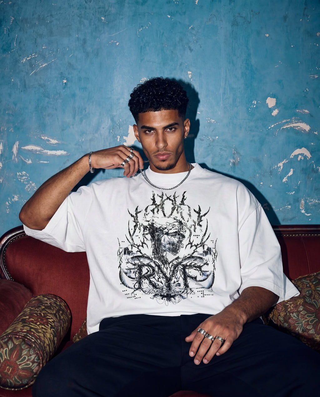 Ryf v6 white t-shirt