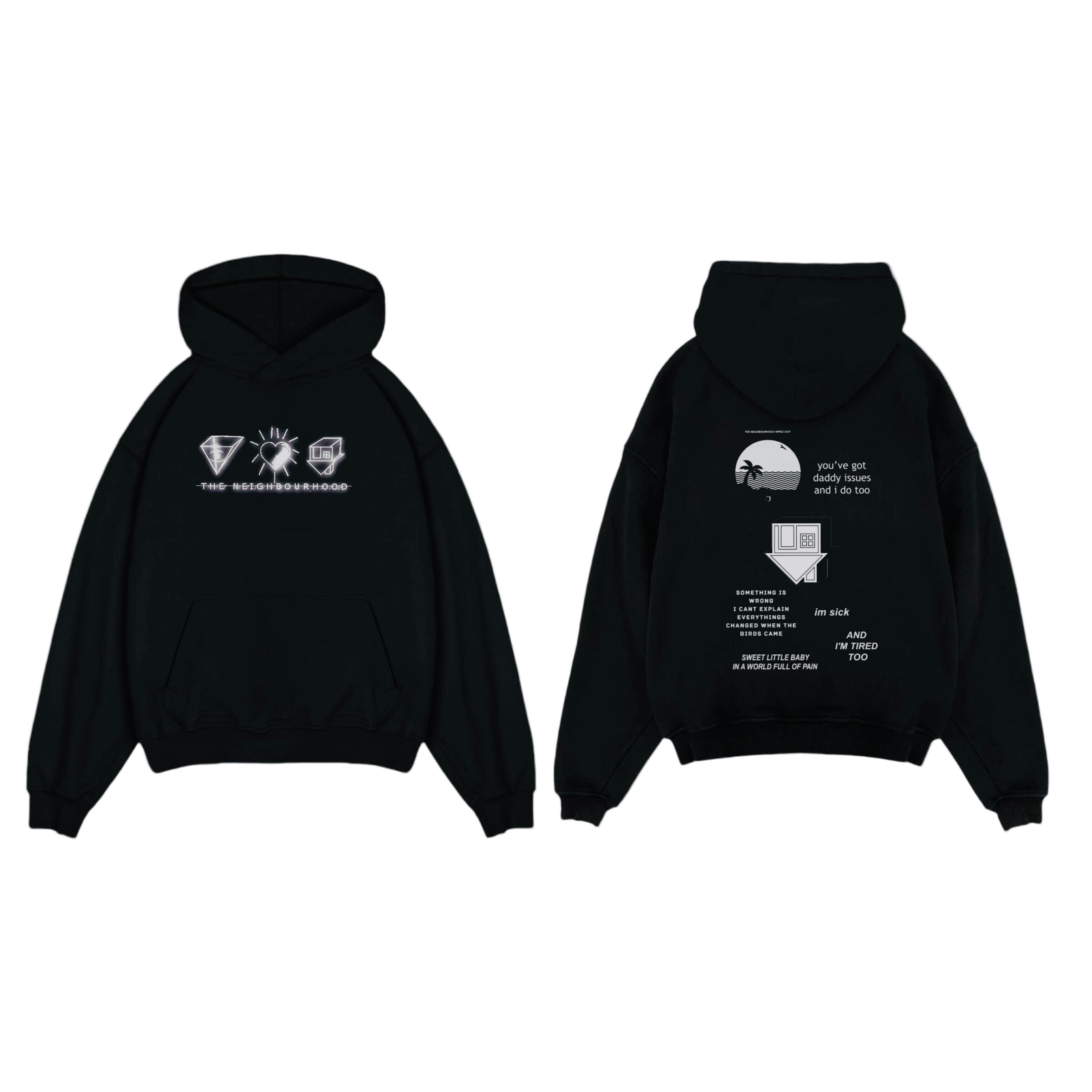The NBHD black hoodie