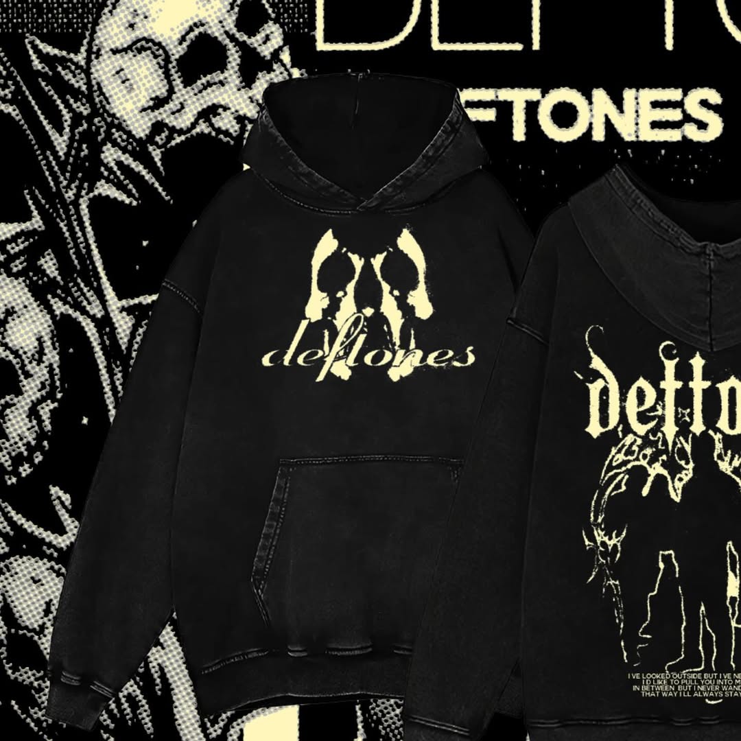 Deftones washed hoodie v2