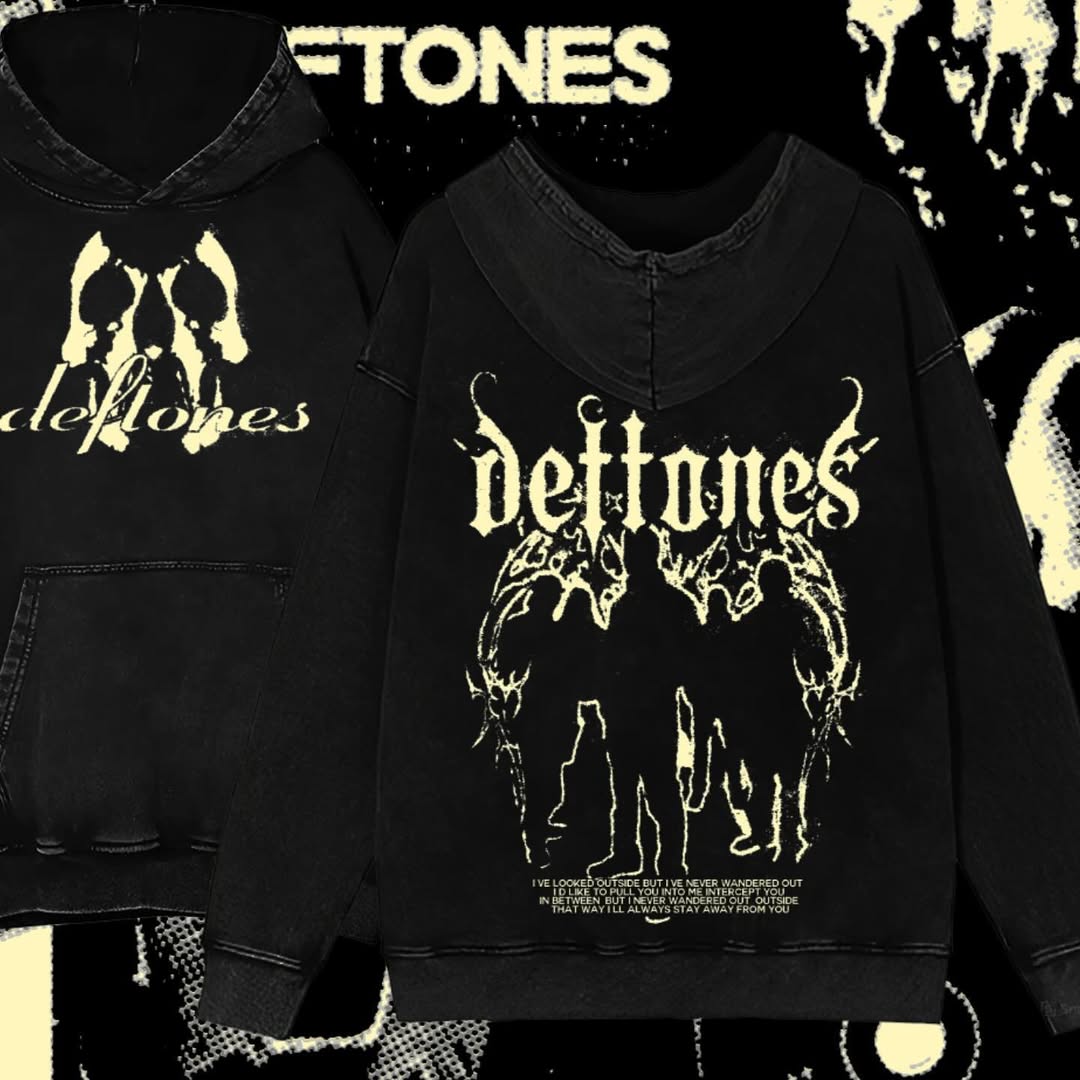 Deftones washed hoodie v2